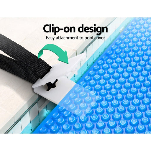 Danoz Pools 🏊 Aquabuddy Pool Cover Roller Attachment Swimming Pool Reel Straps Kit 8PCS - danozdirect