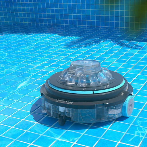 Danoz Pools 🏊 Aquabuddy Robotic Pool Cleaner Automatic Vacuum Swimming Robot Filter Cordless - Incl. Postage - danozdirect