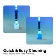 Danoz Pools 🏊 Aquajack 127 Portable Rechargeable Spa and Pool Vacuum Cleaner - danozdirect
