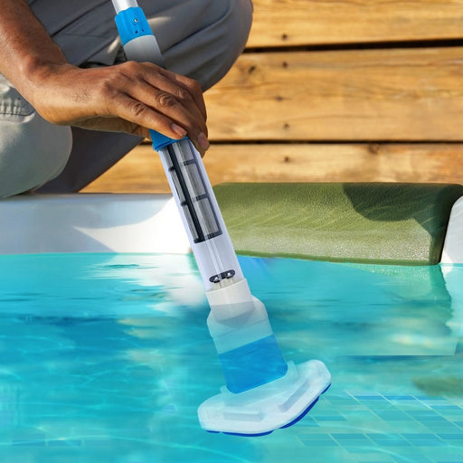 Danoz Pools 🏊 Aquajack 127 Portable Rechargeable Spa and Pool Vacuum Cleaner - danozdirect
