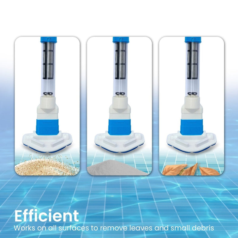 Danoz Pools 🏊 Aquajack 127 Portable Rechargeable Spa and Pool Vacuum Cleaner - danozdirect