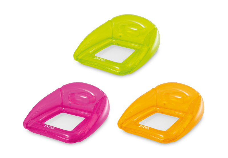 Danoz Pools - Intex Pool Lounge Chair Transparent 56802 - Super deal! - danozdirect