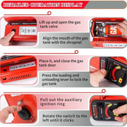 Danoz - Portable Butane Gas Heater Camping Camp Tent Outdoor Hiking Camper Survival Red - danozdirect