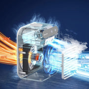 Danoz Portable Mini Air Cooler L7 with 500ml Water Tank and Humidifier Function - danozdirect