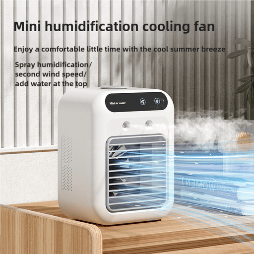 Danoz Portable Mini Air Cooler L7 with 500ml Water Tank and Humidifier Function - danozdirect