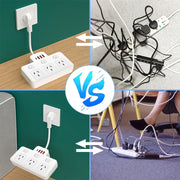 Danoz PowerSmart - Power Strip AU Multitap Wall Mounted Independent Switch Power Socket With USB C Charging Ports Network Filter Adapter - Buy 1 Get 1 Free! - danozdirect