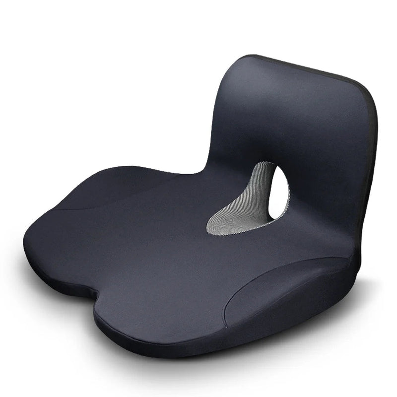 Danoz SeatSmart - DL - Shaped Integrated Car/Chair Seat Cushion Memory Foam Seat Anti - Slip Bottom Pressure - Reducing Hip Waist Support - danozdirect