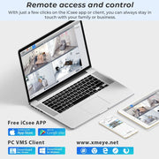 Danoz Security🔒 8MP 4K PTZ Wifi Camera! Featuring dual lenses, AI human detection, and auto Tracking - danozdirect