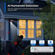 Danoz Security🔒 8MP 4K PTZ Wifi Camera! Featuring dual lenses, AI human detection, and auto Tracking - danozdirect