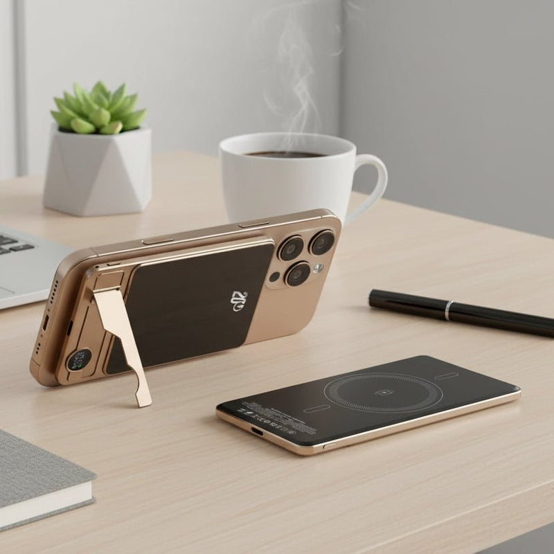 Danoz Smart - 10000mAh Magnetic Power Bank Super Slim 20W Wireless Fast Charging External Battery for For iWtach MagSafe Power Bank for iPhone - danozdirect