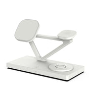 Danoz Smart - 3 In 1 Magnetic Wireless Charger Stand For Magsafe iPhone 16 15 14 13 Pro Max Apple Watch 9 8 AirPods Pro Fast Charging Station - danozdirect