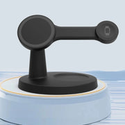 Danoz Smart - 3 In 1 Magnetic Wireless Charger Stand For Magsafe iPhone 16 15 14 13 Pro Max Apple Watch 9 8 AirPods Pro Fast Charging Station - danozdirect