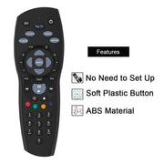 Danoz Smart - 3 x Pay TV Remote Control Compatible with Foxtel MYSTAR SKY NEW ZEALAND - Black - danozdirect