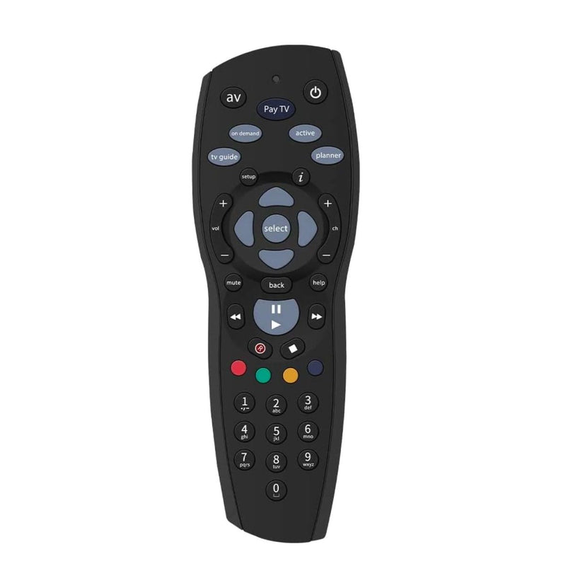 Danoz Smart - 4 x Pay TV Remote Control Compatible with Foxtel MYSTAR SKY NEW ZEALAND - Black - danozdirect