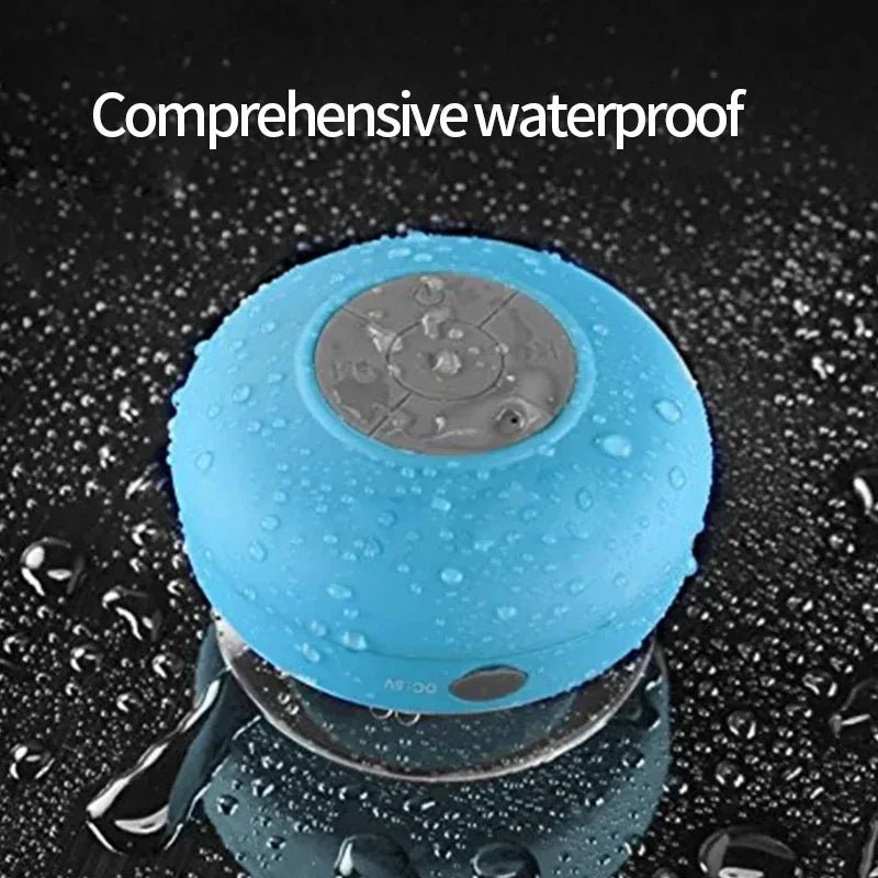 Danoz Smart 🔊 Bathroom waterproof wireless Bluetooth speaker large suction cup mini portable speaker outdoor sports stereo speaker - danozdirect