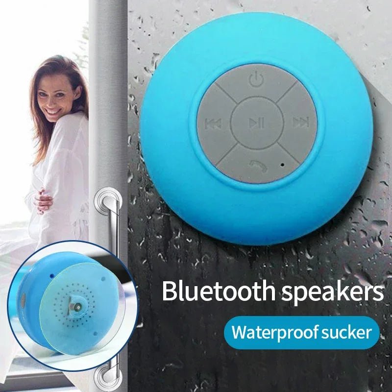 Danoz Smart 🔊 Bathroom waterproof wireless Bluetooth speaker large suction cup mini portable speaker outdoor sports stereo speaker - danozdirect
