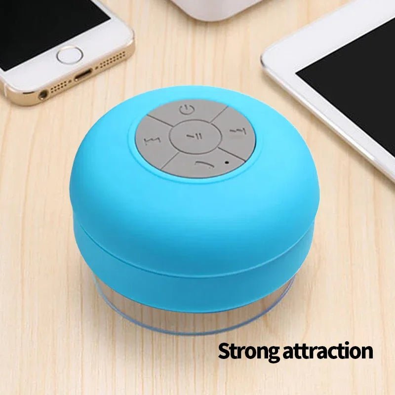 Danoz Smart 🔊 Bathroom waterproof wireless Bluetooth speaker large suction cup mini portable speaker outdoor sports stereo speaker - danozdirect