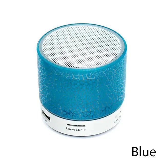 Danoz Smart 🔊Bluetooth Mini Speaker Wireless Speaker Colorful LED TF Card USB Subwoofer Portable MP3 Music Sound Column For PC Phone - danozdirect