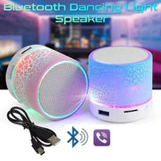 Danoz Smart 🔊Bluetooth Mini Speaker Wireless Speaker Colorful LED TF Card USB Subwoofer Portable MP3 Music Sound Column For PC Phone - danozdirect