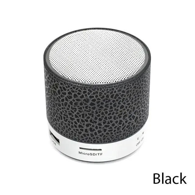 Danoz Smart 🔊Bluetooth Mini Speaker Wireless Speaker Colorful LED TF Card USB Subwoofer Portable MP3 Music Sound Column For PC Phone - danozdirect