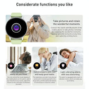 Danoz Smart - Bluetooth Talk Smartwatch Multi - Function Monitor Heart Rate / Blood Pressure / Blood Oxygen / Sleep - Blue - danozdirect