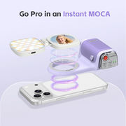 Danoz Smart - COMITOK MOCA iPhone Camera Shooting Aid ,Rechargeable Remote, DSLR - Grade Focus Lock, Ergonomic Design + Optional Fill Light/Mirror - danozdirect