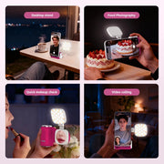 Danoz Smart - COMITOK MOCA iPhone Shooting Grip, Detachable rechargeable Bluetooth remote, DSLR Shutter/Focus Lock+Optional Fill Light/Mirror - danozdirect