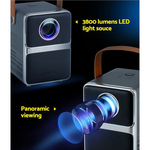 Danoz Smart - Devanti Portable Mini Video Projector 4K Wifi Home Theater HDMI Support 1080P - danozdirect
