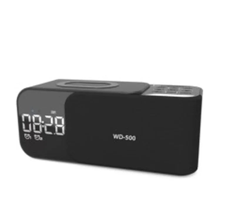 Danoz Smart - Digital Led Alarm Clock Night Light Led Bluetooth Speakers with Wireless Charger, Super Offer! - danozdirect