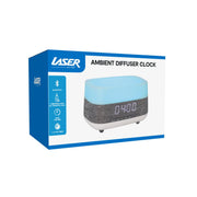 Danoz Smart - Laser Ambient Diffuser Clock Radio with Bluetooth Speaker & Light - danozdirect