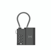 Danoz Smart - Laser TSA Lock Smart Tag with Rechargeable Battery Black - danozdirect
