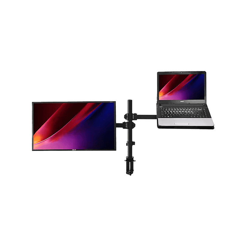 Danoz Smart - Monitor Mount & Laptop and Tablet Shelf Stands Holders Adjustable Workspace Arm - danozdirect