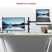 Danoz Smart - Monitor Mount & Laptop and Tablet Shelf Stands Holders Adjustable Workspace Arm - danozdirect