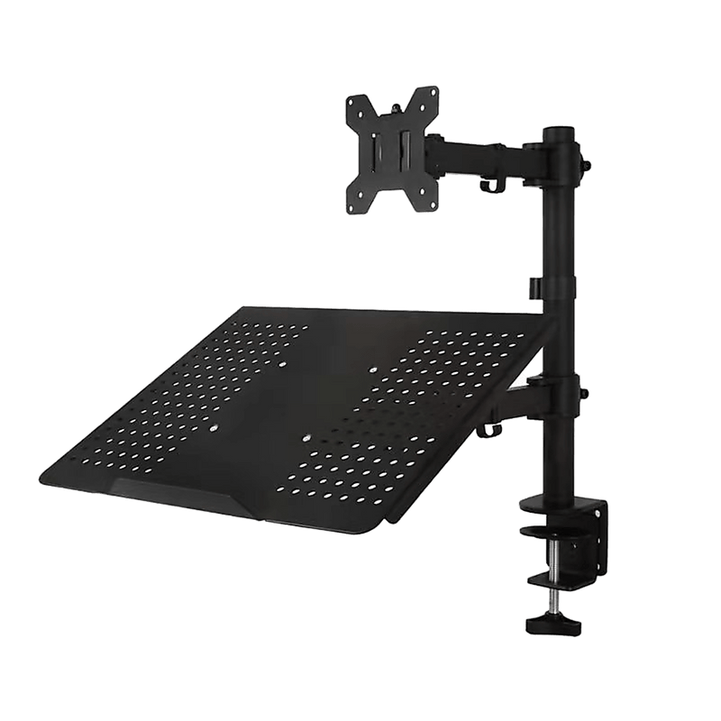 Danoz Smart - Monitor Mount & Laptop and Tablet Shelf Stands Holders Adjustable Workspace Arm - danozdirect