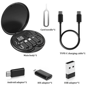 Danoz Smart - Multi USB Type C to C 60W Charging Adapter Cable Kit USB C to Lighting Conversion Set USB A & Type C to Micro/Type C/Lighting - Buy 1 get 1 Free - danozdirect