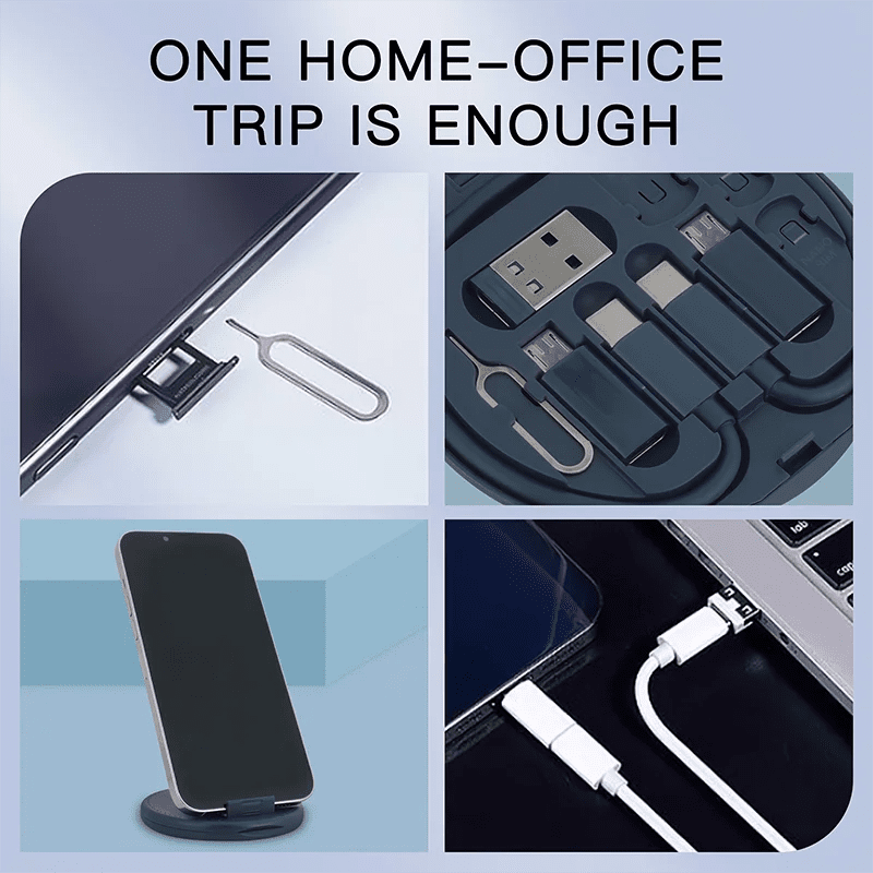 Danoz Smart - Multi USB Type C to C 60W Charging Adapter Cable Kit USB C to Lighting Conversion Set USB A & Type C to Micro/Type C/Lighting - Buy 1 get 1 Free - danozdirect