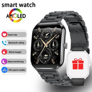 Danoz Smart - New Ultra Thin Smart Watch men 1.96" AMOLED 360*360 HD Pixel Display Always Show Time Call Reminder Smartwatch Ladies For huawei - danozdirect