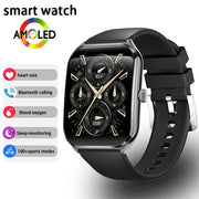 Danoz Smart - New Ultra Thin Smart Watch men 1.96" AMOLED 360*360 HD Pixel Display Always Show Time Call Reminder Smartwatch Ladies For huawei - danozdirect