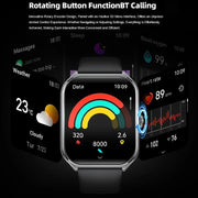 Danoz Smart - New Ultra Thin Smart Watch men 1.96" AMOLED 360*360 HD Pixel Display Always Show Time Call Reminder Smartwatch Ladies For huawei - danozdirect