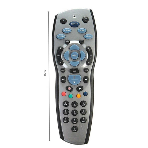 Danoz Smart - PayTV Remote Control Compatible with Foxtel Standard IQ IQ2 IQ3 IQ4 HD - Silver - danozdirect