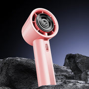 Danoz Smart - Pink High - Power Portable, USB Charge, Handheld Fan with Digital Display - danozdirect
