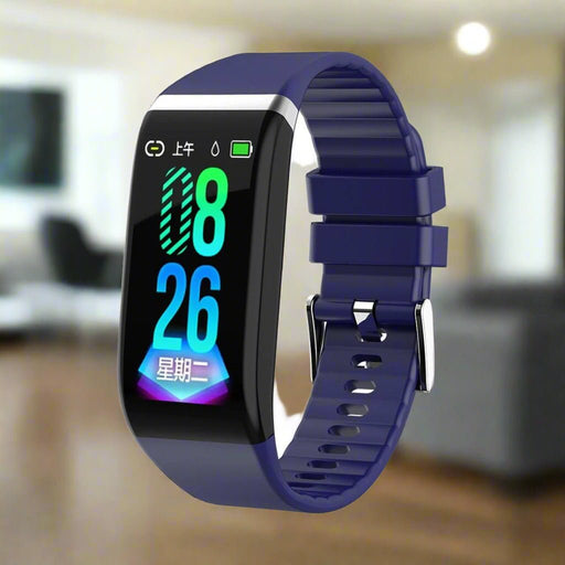 Danoz Smart - Smartwatch With Call Reminder And Health Monitoring - Waterproof - Blue - danozdirect