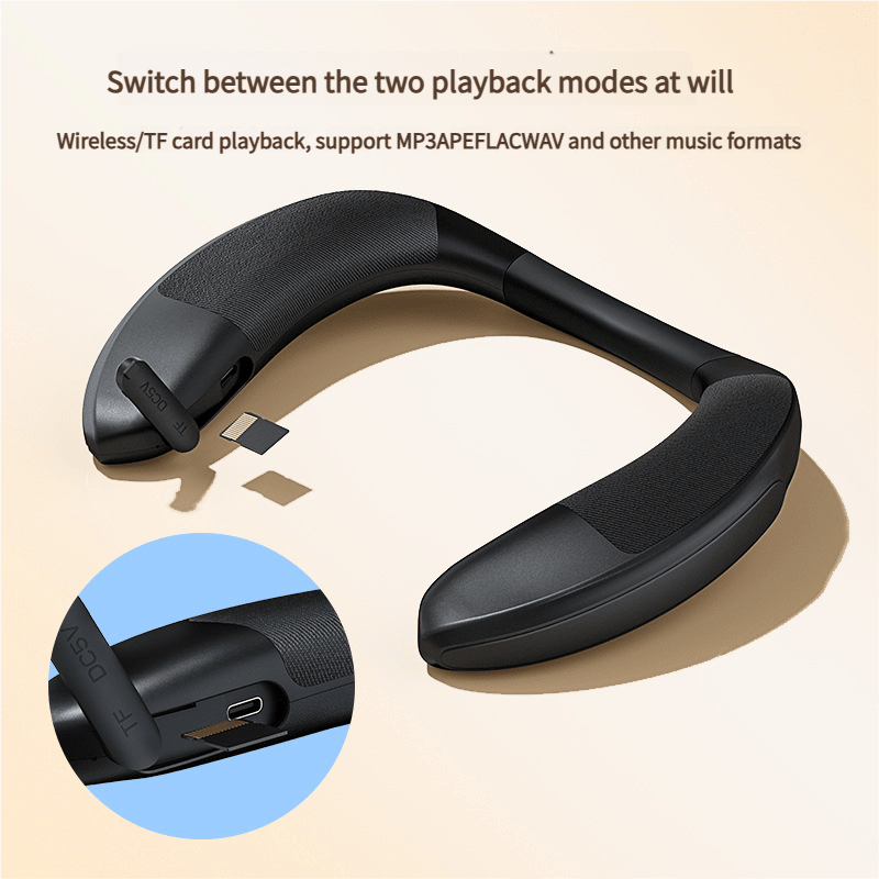 Danoz Smart - Stylish Neckband Wireless Bluetooth Speaker - Unleash Your Audio Freedom - danozdirect