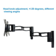 Danoz Smart - Telescopic Rotating Tv Wall Mount for Gibbon L33 Monitors - danozdirect
