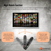 Danoz Smart - Tooleroo Smart TV Remote Control Replacement for LG Voice Magic 20GA 19BA 18BA - danozdirect