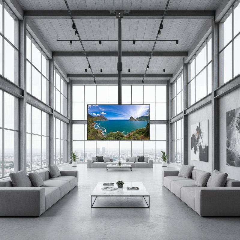 Danoz Smart - Universal Adjustable Tv Wall / Ceiling Mount - 32 - 65 Inch Height & Angle - 2m - danozdirect