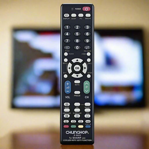 Danoz Smart - Universal TV Remote Control For Sharp LCD LED Smart HDTV HD Plasma UHD - danozdirect