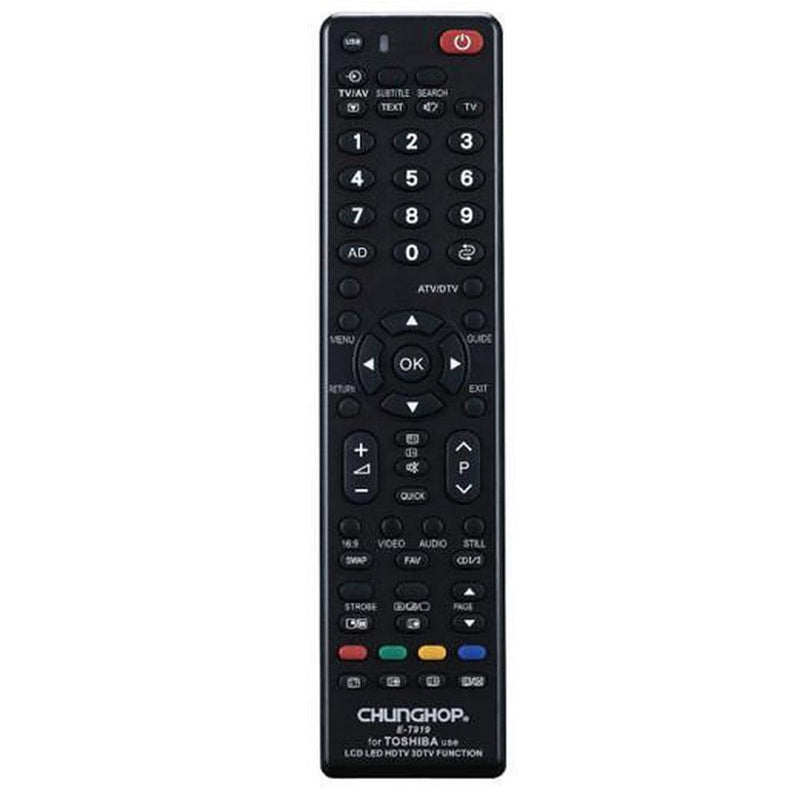 Danoz Smart - Universal TV Remote Control For Toshiba LCD LED Smart HDTV HD Plasma UHD - danozdirect