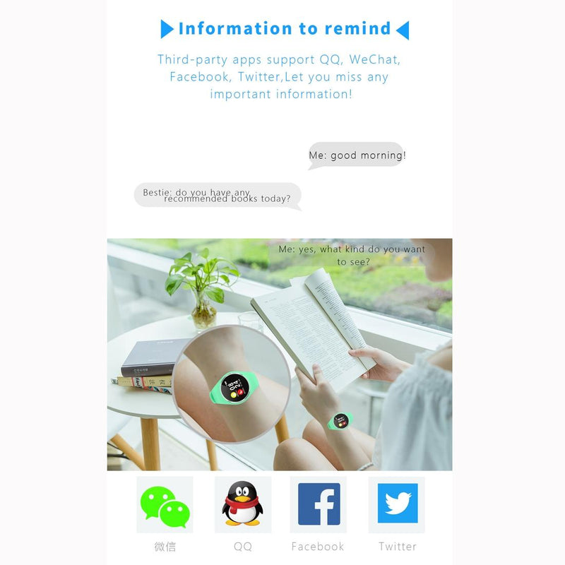 Danoz Smart - Waterproof Bluetooth Smartwatch With Call / Heart / Bp / Sleep Monitoring - Ip67 - Green - danozdirect