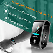 Danoz Smart - Waterproof Bluetooth Smartwatch With TFT Screen - Red - danozdirect